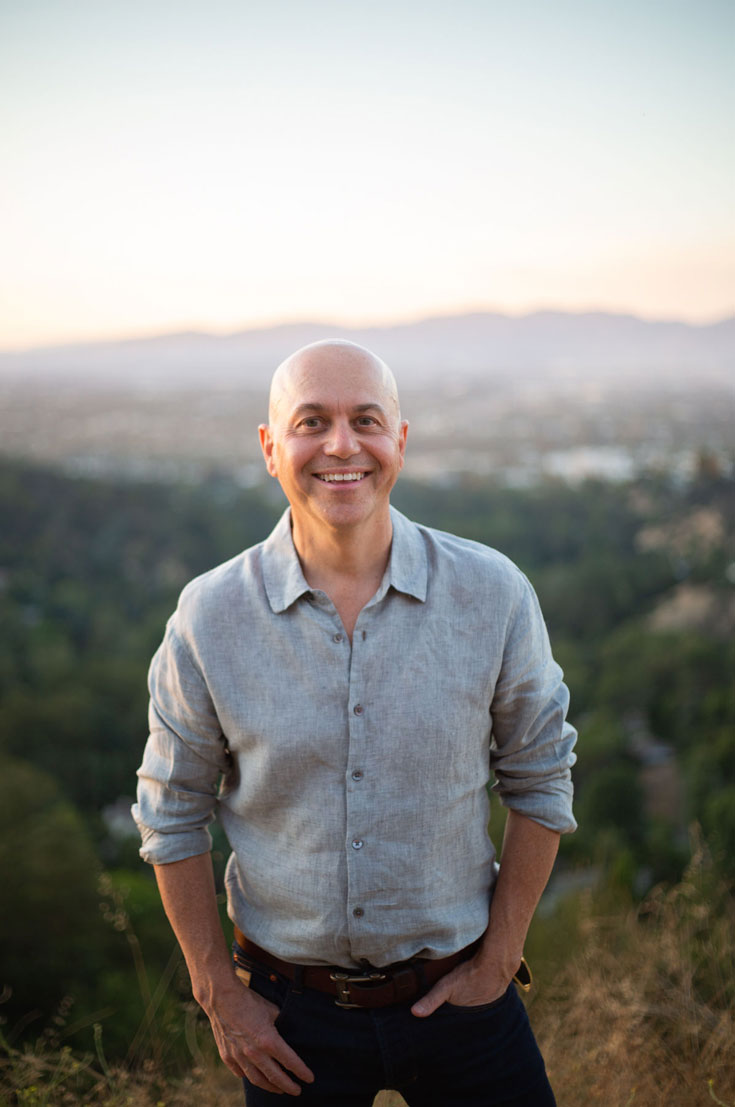 Alan Watt with L.A. hills behind