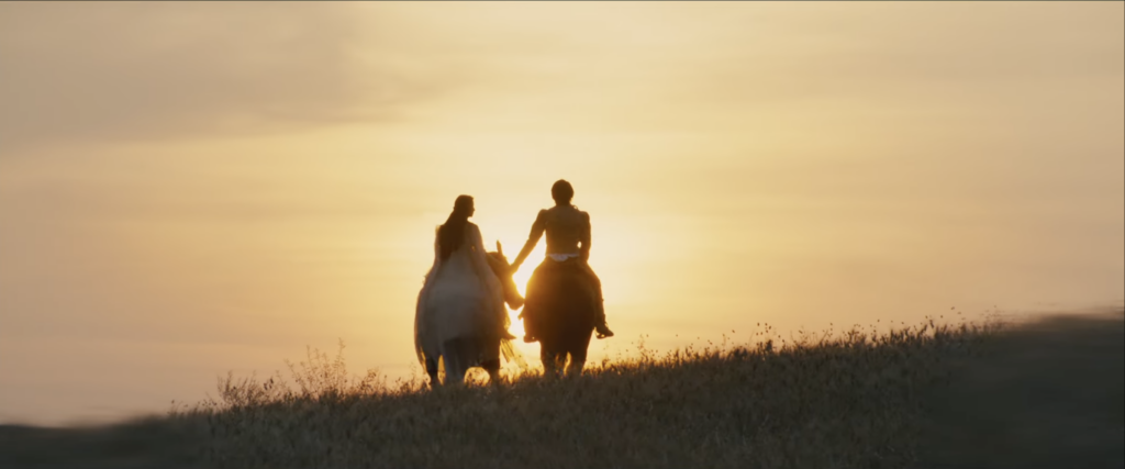 Image used to illustrate Romeo and Juliet falling in love for blog - Freytag's pyramid