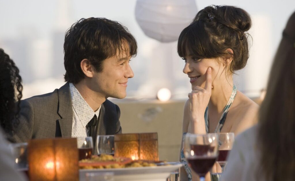 Image of Summer and Tom from the film 500 Days of Summer.