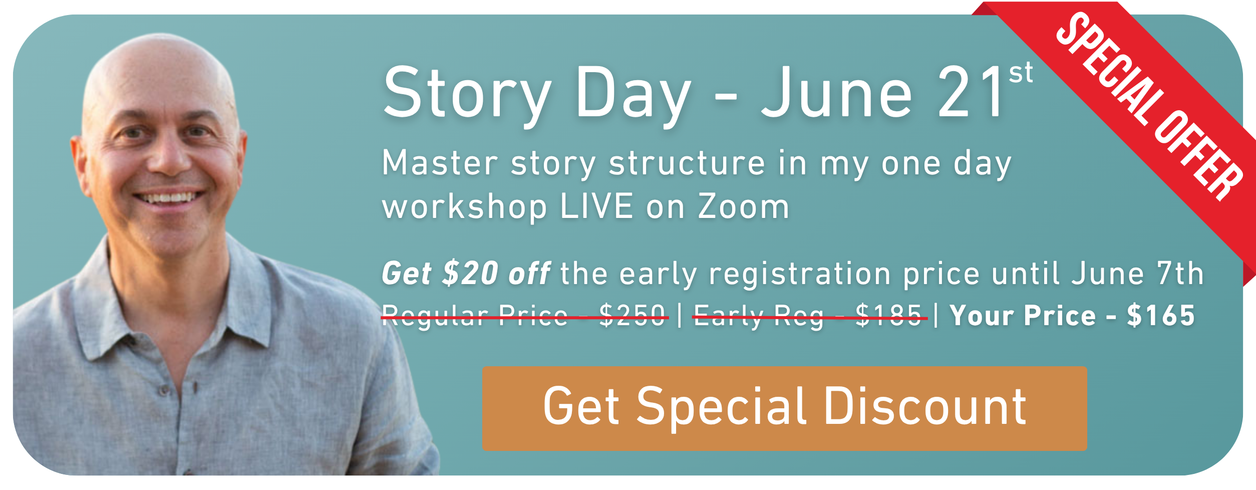 Join my one-day story workshop to master your outline.