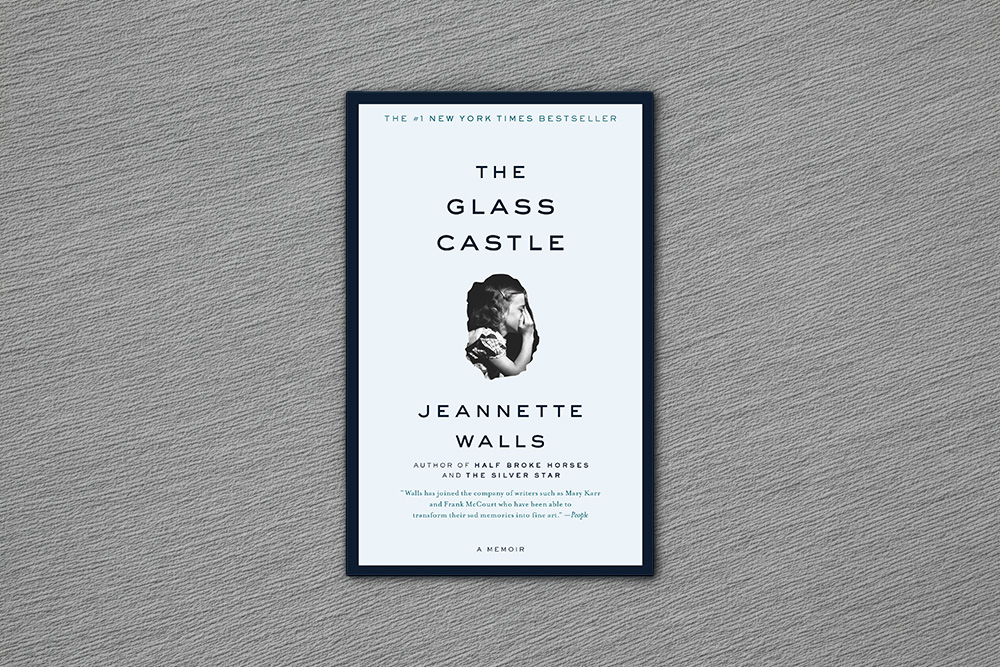Book Cover of The Glass Castle against a neutral background, 1 of 10 examples of memoirs