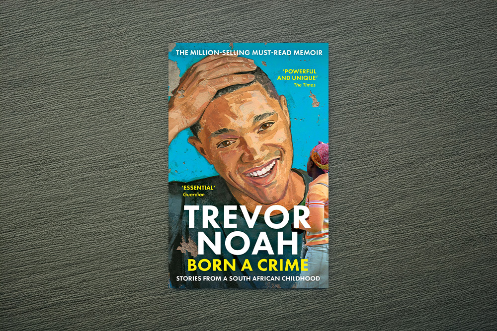 Book Cover of Born a Crime against a neutral background, 3 of 10 examples of memoirs