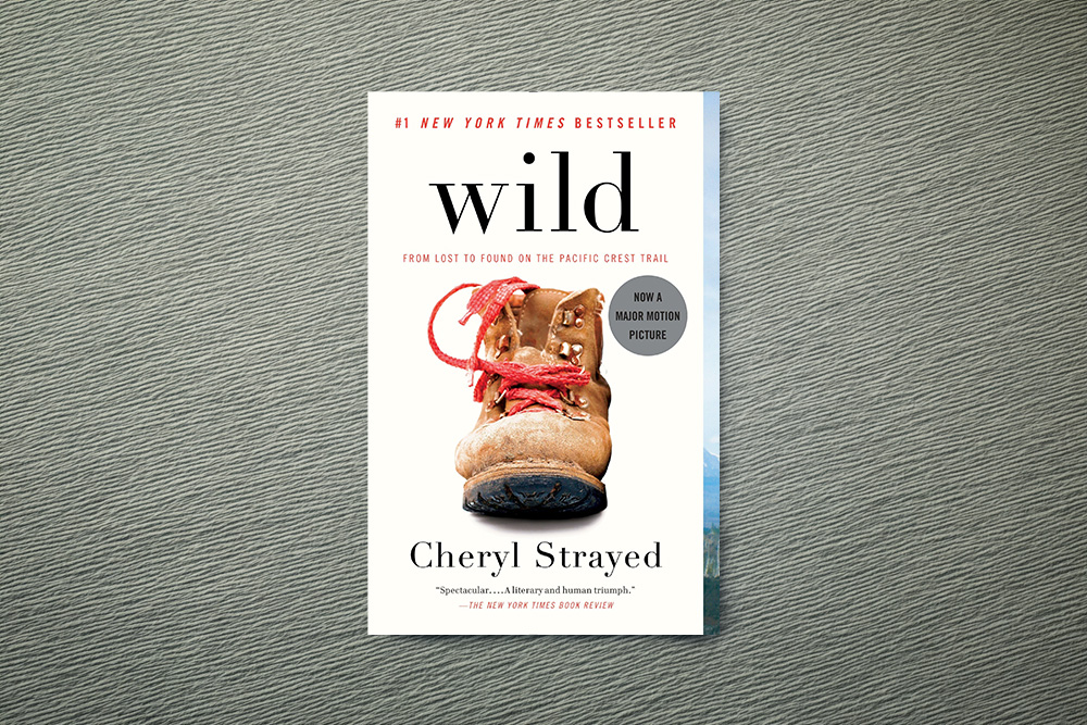 Book Cover of Wild against a neutral background, 6 of 10 examples of memoirs