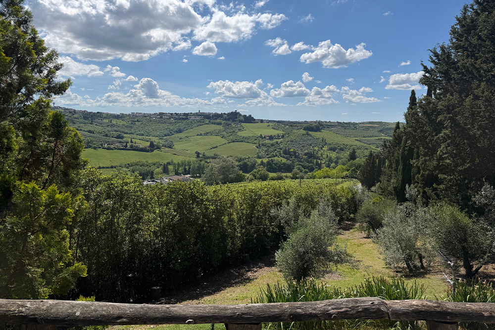 The Italian countryside offers a beautiful setting to trust your wild imagination
