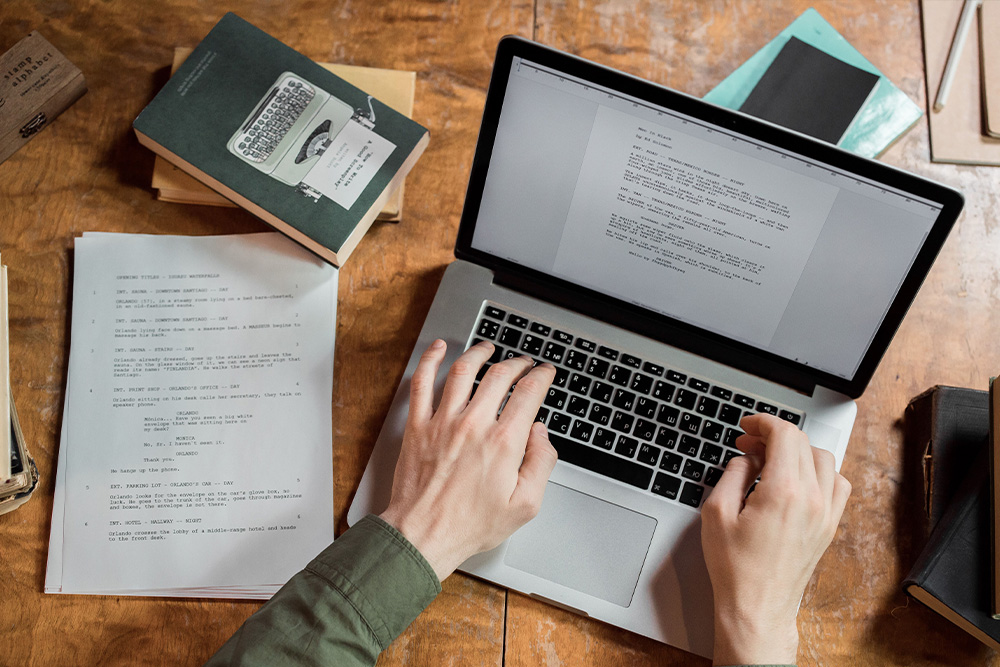 Words have power adage contextualized for the screenwriter