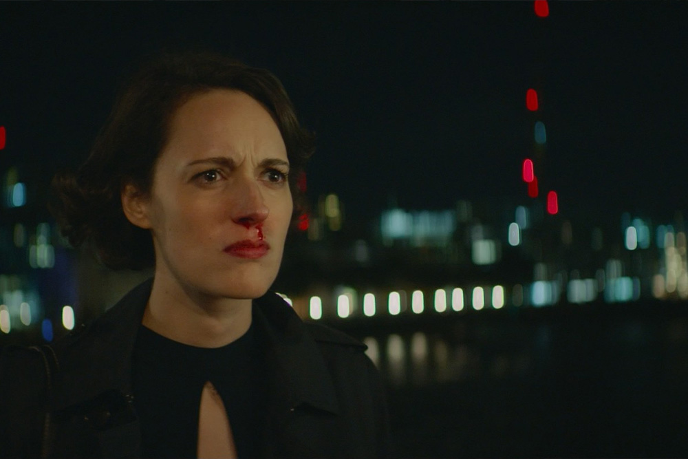 Reminder from Fleabag of internal conflict examples as textual reference