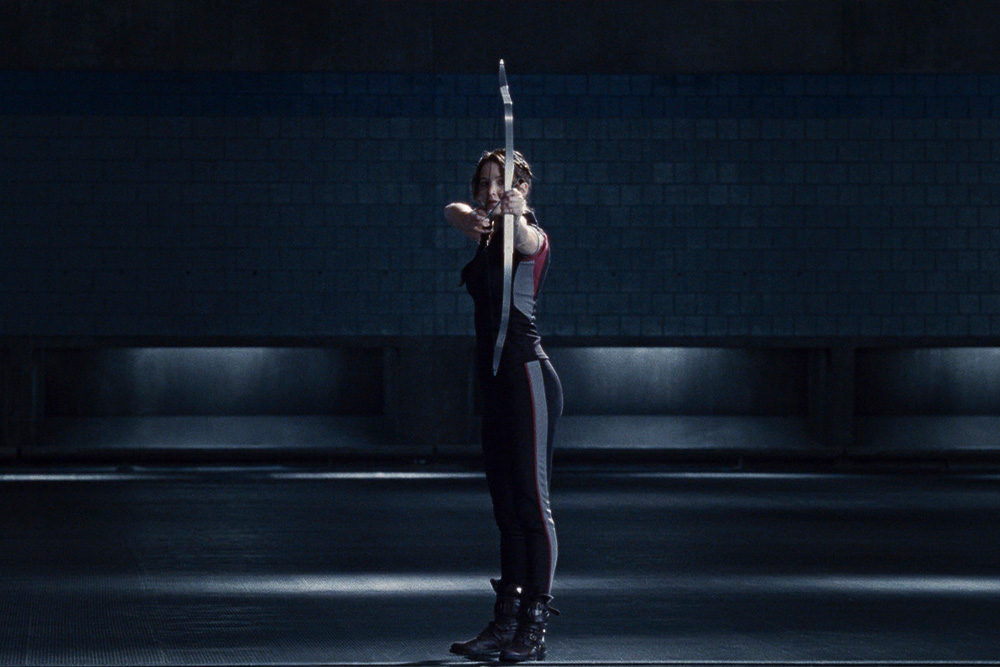 Reminder from The Hunger Games of internal conflict examples as textual reference