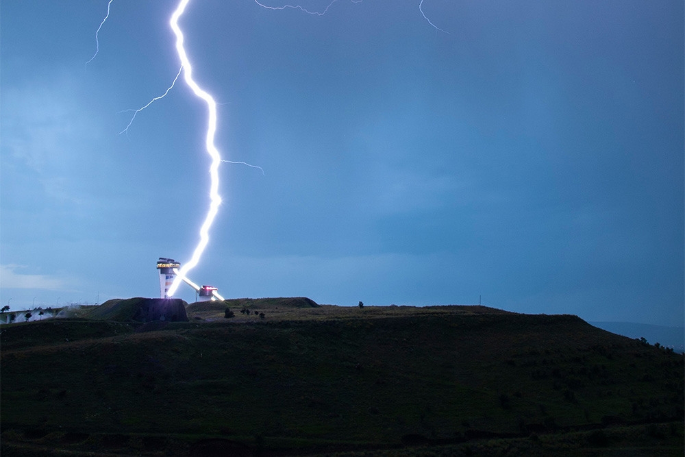 A strike of lightning suggests the nature of the scapegoat in effective fiction as a powerful tool