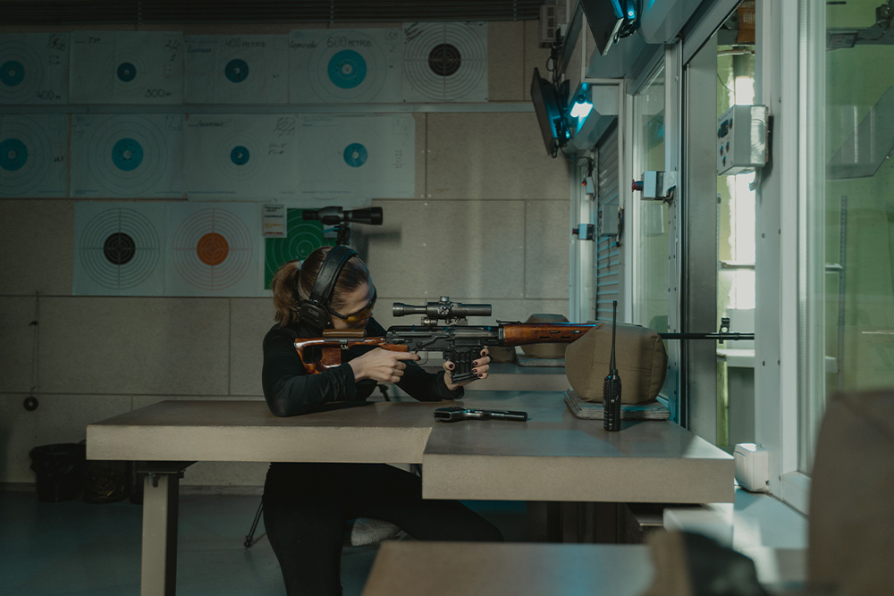 A sniper sets up a sharpshooting operation in a controlled environment to suggest a tactical and effective method to finding the right customers with Amazon marketing services