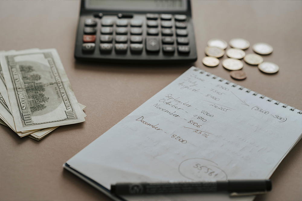 A table of budgeting items suggest the question how much does it cost to publish a book