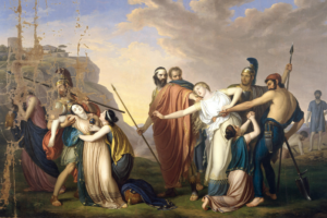 Painting of Antigone used for tragic hero examples