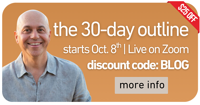 Join the 30-day outline classes live on Zoom to master your outline.