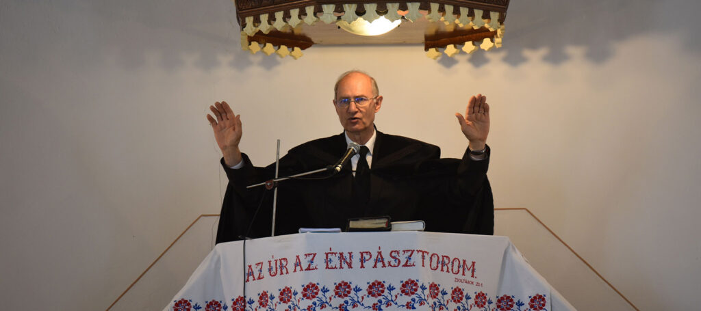 A preacher to make a visual humor that one must not explain everything or come off too preachy with elements of fiction