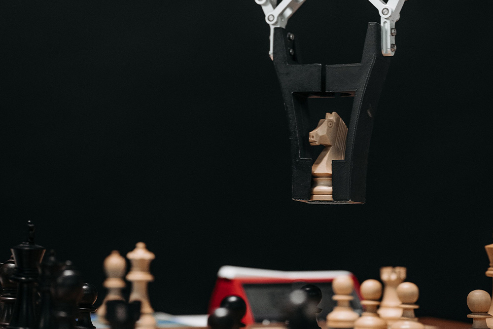 A computer playing chess as an example of how a magician archetype's shadow is more mechanical and non-human