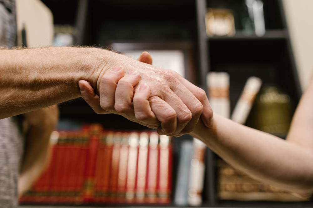 Hands shaking, lightness suggests how to get a book deal