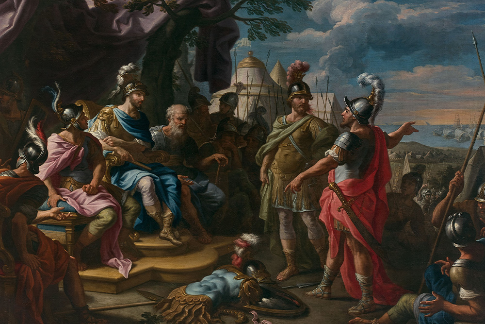 The discussion of Achilles as used topping bad character traits 