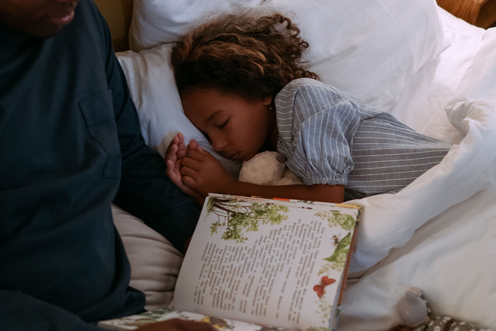 A child falling asleep because an author overused fantasy tropes and made the story boring