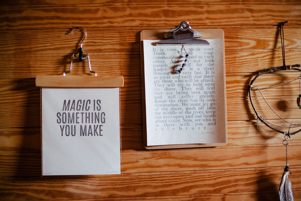We're always making up sentences, why not see what they'd look like with made-up words?